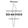 PIONEER SD-641HD5 Owners Manual