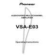 PIONEER VSA-E03/HYXJI Owners Manual