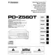 PIONEER PDZ560T Owners Manual