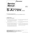 PIONEER S-A770V/XTL/NC Service Manual