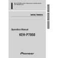 PIONEER KEH-P7950/XN/ES Owners Manual
