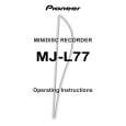 PIONEER MJ-L77/NVXK Owners Manual