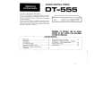 PIONEER DT555 Owners Manual