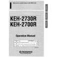 PIONEER KEH-2700R Owners Manual