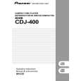 PIONEER CDJ-400/TLFXJ Owners Manual