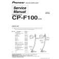 PIONEER CP-F100/XCN Service Manual
