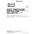 PIONEER KEH-P6010RB Service Manual