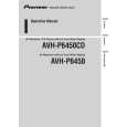 PIONEER AVH-P6450CD/ES Owners Manual