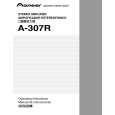 PIONEER A-307R/SDFXJ Owners Manual
