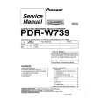 PIONEER PDRW739 Service Manual