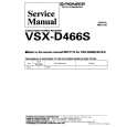 PIONEER VSXD466S Service Manual