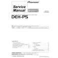 PIONEER DEH-P5100R/X1P/EW Service Manual
