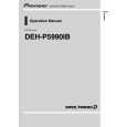 PIONEER DEH-P5990IB/XN/ID Owners Manual