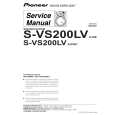 PIONEER S-VS200LV/XJI/NC Service Manual