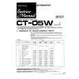 PIONEER CT-05W Service Manual
