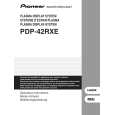 PIONEER PDP-42RXE Owners Manual
