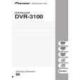 PIONEER DVR-3100-S/WY Owners Manual