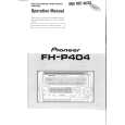 PIONEER FHP404 Owners Manual