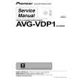 PIONEER AVG-VDP1/EW Service Manual