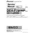 PIONEER DEH-P780MP Service Manual