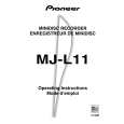 PIONEER MJ-L11/NVXJ Owners Manual