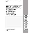 PIONEER HTZ-929DVR/YPWXJ Owners Manual