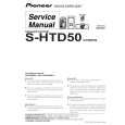 PIONEER S-HTD50/XTW/EW Service Manual