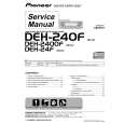 PIONEER DEH-240F/XM/UC Service Manual