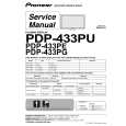PIONEER PDP433PE PDP433PU Service Manual