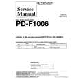 PIONEER PDF1006 Service Manual