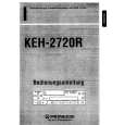 PIONEER KEH-2720R Owners Manual