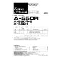 PIONEER A550R-S Service Manual