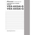PIONEER VSXAX5AIG Owners Manual