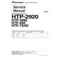 PIONEER HTP-2920/KUCXJ Service Manual