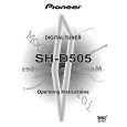 PIONEER SH-D505 Owners Manual