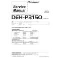 PIONEER DEH-P3150-2 Service Manual