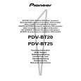 PIONEER PDV-BT25 Owners Manual