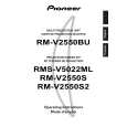 PIONEER RM-V2550BU/LUB/CA Owners Manual