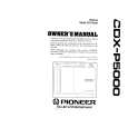 PIONEER CDXP5000 Owners Manual