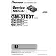 PIONEER GM-3100T/XU/EW Service Manual