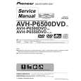 PIONEER AVHP6550DVD Service Manual