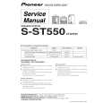PIONEER S-ST550/XTW/EW Service Manual