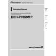 PIONEER DEH-P7650MP/XN/ES Owners Manual