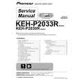 PIONEER KEH-P2030R/XM/EW Service Manual