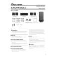 PIONEER S-FCRW3100-K/XTWUC Owners Manual