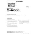 PIONEER S-A660/XE Service Manual