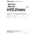 PIONEER HTZ-270DV/LFXJ Service Manual