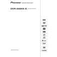 PIONEER DVR-550HX-S/WPWXV Owners Manual