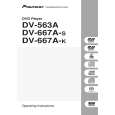 PIONEER DV-563A Owners Manual