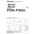 PIONEER PDK-FS03/WL Service Manual